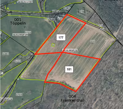 land- und forstwirtschaftlich genutztes Grundstück in Frankenthal, 07548 Gera - Bild 2