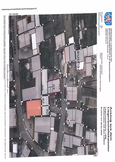 Zweifamilienhaus in Poststraße 44a, 98617 Vachdorf - Bild 1