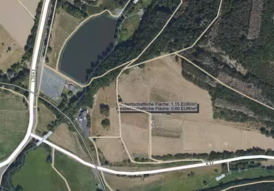 land- und forstwirtschaftlich genutztes Grundstück in Am Homberg, 00000 Steinbrücken - Bild 1