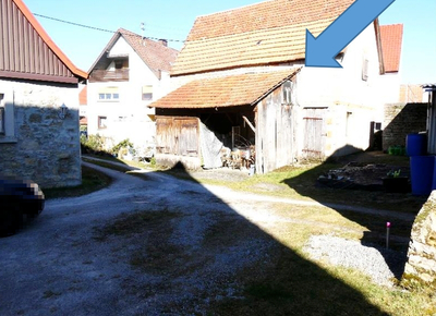 Wohnhaus, unbebaute Fläche, Ackerland in Lange Straße 8, 97980 Bad Mergentheim - Löffelstelzen - Bild 1