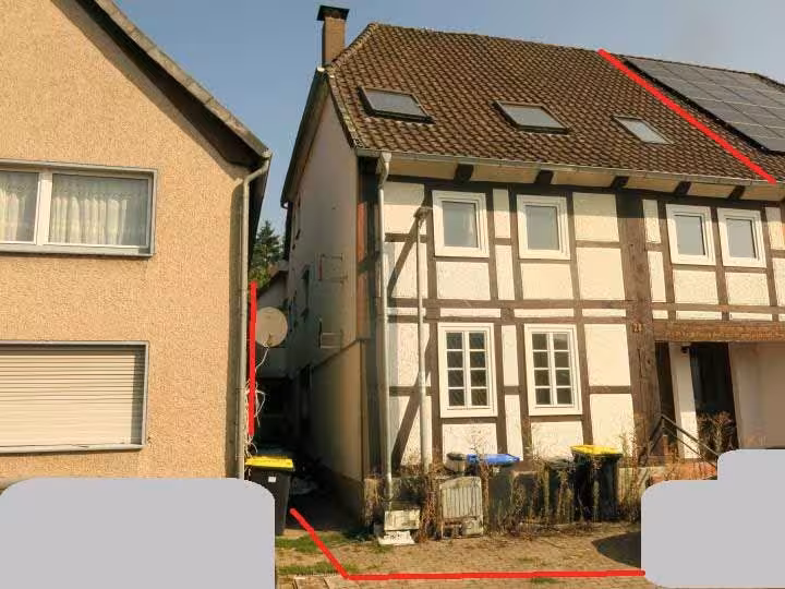 Zwei-(bis Drei-) Parteien-Doppelhaushälfte in Albaxen - Bild 3