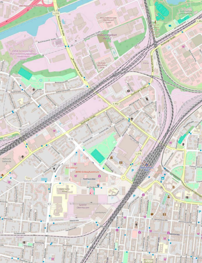 Garage, Gewerbeeinheit (z.B. Laden, Büro), Mehrfamilienhaus in Oberhausen - Bild 3