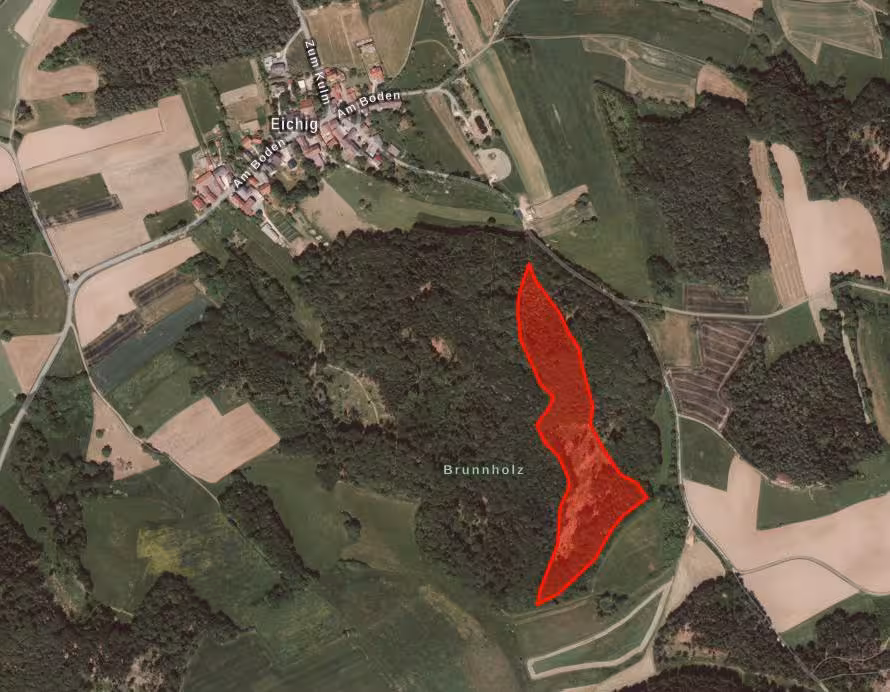 land- und forstwirtschaftlich genutztes Grundstück in Lichtenfels - Bild 1