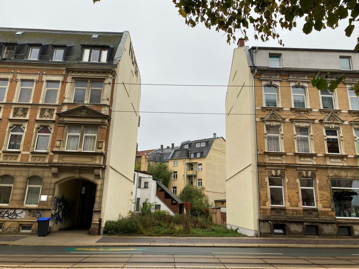 freigelegtes Grundstück in Plauen - Bild 1
