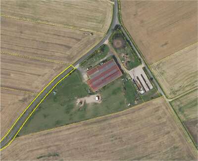 land- und forstwirtschaftlich genutztes Grundstück, bebaute Landwirtschaftsfläche in Stockäcker, 00000 Mönchsambach, Vollmannsdorf - Bild 2