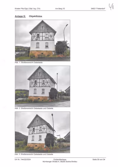 Einfamilienhaus in Nürnberger Straße  4, 36205 Sontra, Breitau - Bild 1