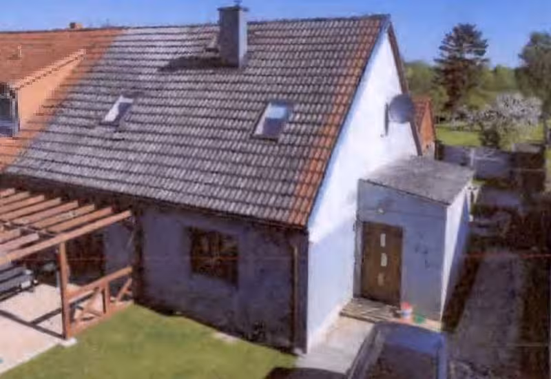 Doppelhaushälfte mit Nebengebäuden in Penkun - Bild 1