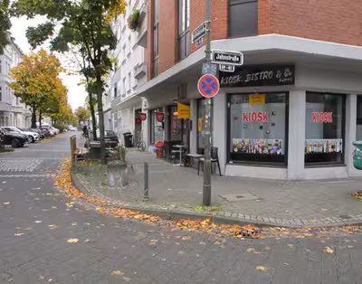 Gewerbeeinheit (Laden/Kiosk inklusive Lager) in Jahnstraße 89, 40215 Düsseldorf, Friedrichstadt - Bild 2