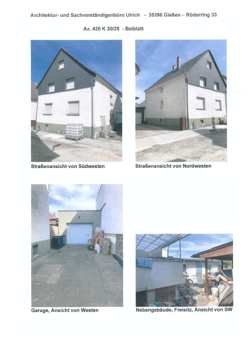 Zweifamilienhaus, Garage in Großen-Linden - Bild 1