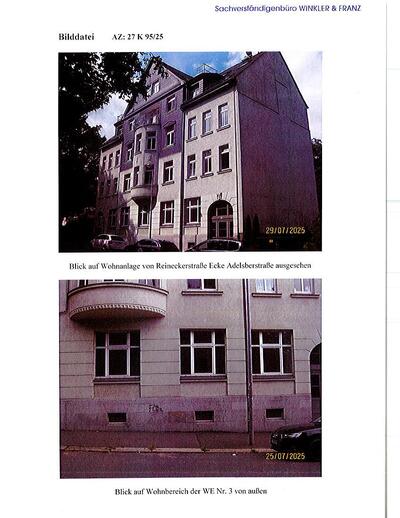 Eigentumswohnung (1 bis 2 Zimmer) in Reineckerstraße 2-4, 09126 Chemnitz - Bild 1