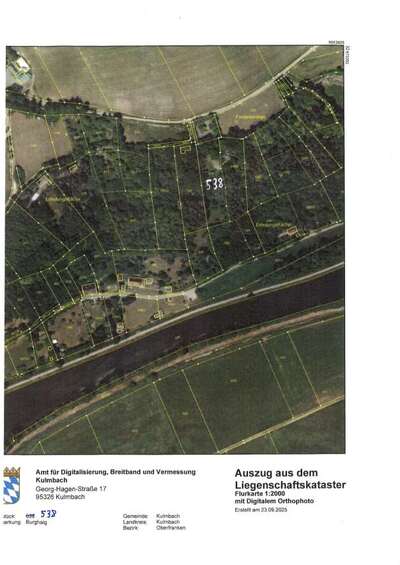 land- und forstwirtschaftlich genutztes Grundstück in Weinberg, 00000 Burghaig - Bild 1