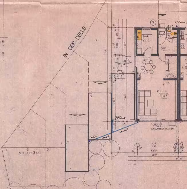 Wohnhaus und einer Garage bebaute Grundstück in Kaarst - Bild 3