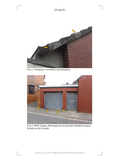 Garage, Einfamilienhaus in Mühlenstraße 1, 50259 Pulheim, Brauweiler - Bild 2