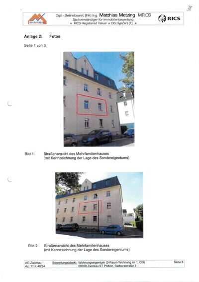 Eigentumswohnung (3 bis 4 Zimmer) in Barbarastraße 3, 08058 Zwickau - Bild 2