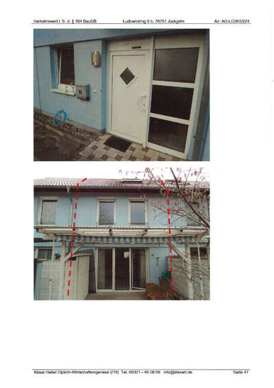 Reihenhaus in Ludowiciring 9 b, 76751 Jockrim - Bild 2