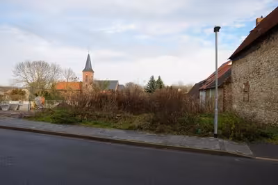 unbebautes Grundstück in Kirchstr. 3, 39397 Gröningen, Großalsleben - Bild 1