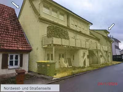 Mehrfamilienhaus und Einfamilienhaus in Neuweiler Straße 1, 74343 Sachsenheim - Bild 1