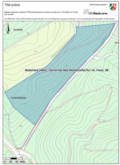 2 forstwirtschaftlich genutze Grundstücke (nicht zusammenhöngend, Streubesitz) in Kurtheldsberg, Im Funkenberg, 00000 - Bild 2