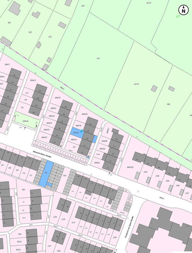 Einfamilienreihenmittelhaus, Hofraum, Garten, Garage in Höchberg - Bild 3