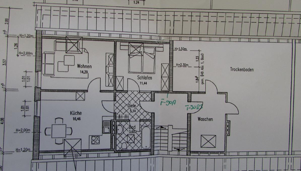 Wohnungseigentumswohnung (3 Zimmer) sowie Teileigentum (Garage) in Wesel - Bild 2