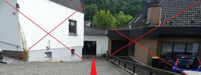 Einfamilienhaus mit integrierter Garage und Abstellgebäude in Höddelbach 12 A, 53937 Schleiden, Olef - Bild 2