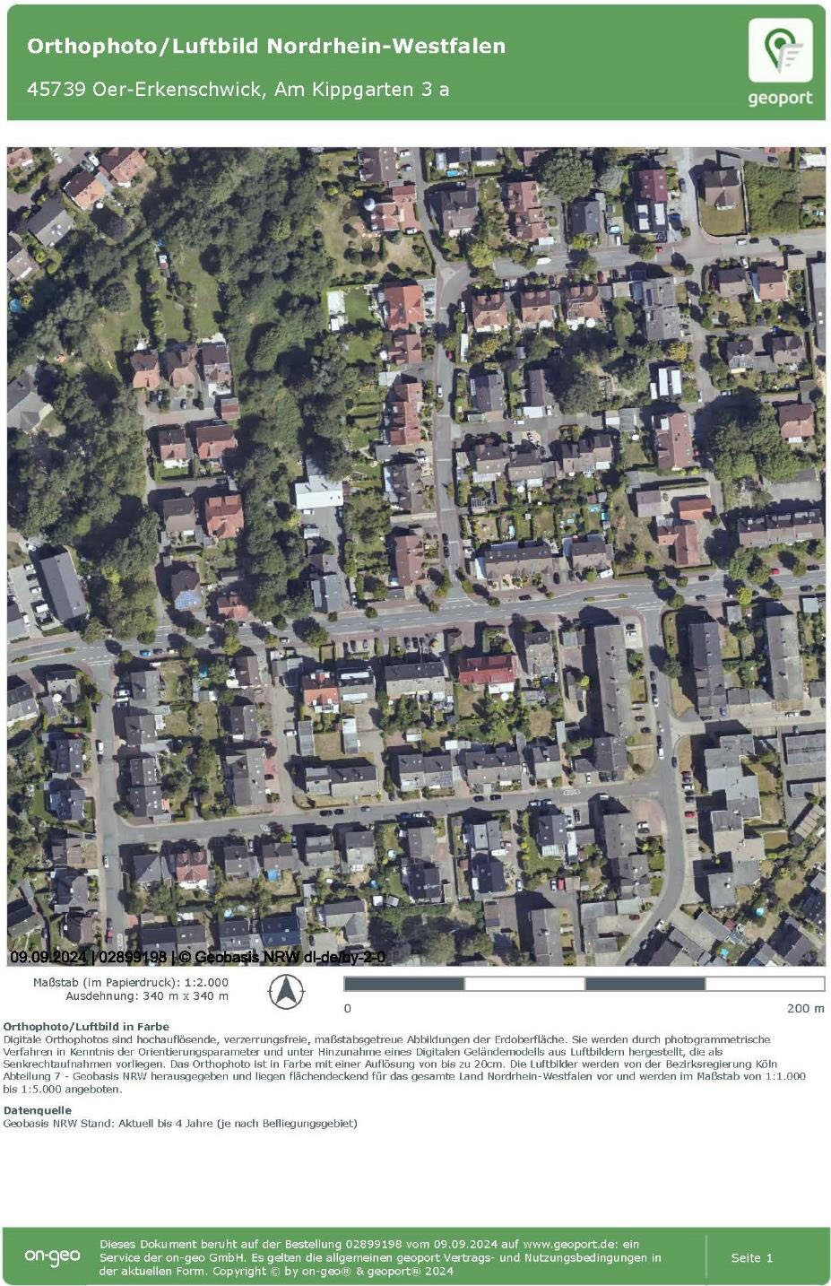 Reihenhaus, Bei dem zu bewertenden Objekt handelt es sich um ein zweigeschossiges, vollständig unterkellertes Einfamilienreihenhaus und einer Garage. Das Objekt wird zum Wertermittlungsstichtag von der Miteigentümerin bewohnt. in Oer-Erkenschwick - Bild 2