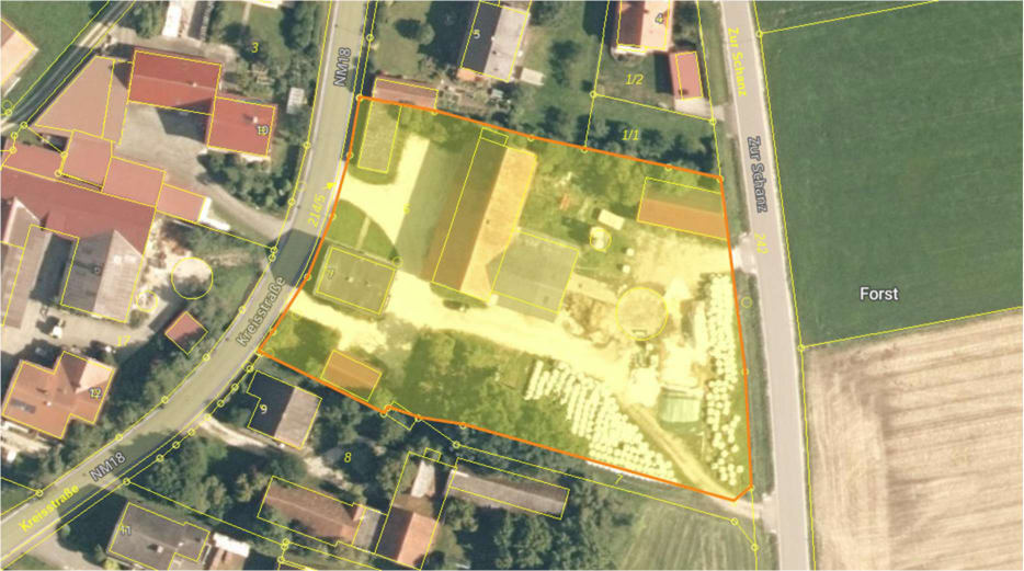 Einfamilienhaus, Garage, ehemalig genutztes land- und forstwirtschaftliches Grundstück in Sengenthal - Bild 2