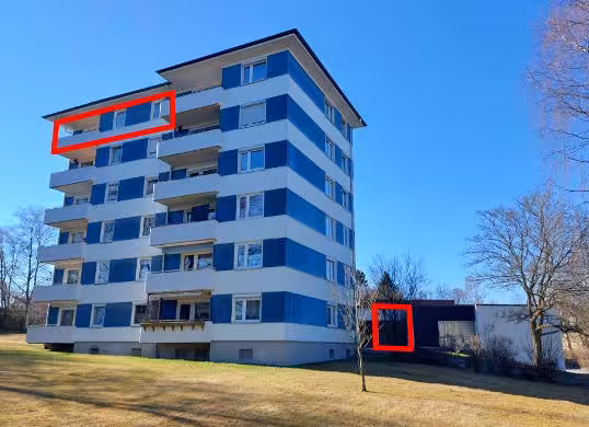 Eigentumswohnung im 5. OG rechts mit Kellerraum und Garage in Rehau - Bild 1