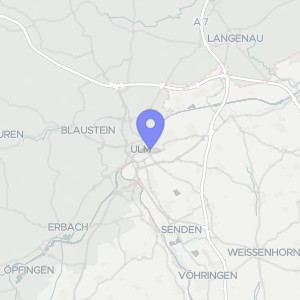 Karte von Bahnhofstraße 80, 89231 Neu-Ulm