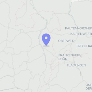 Karte von In der Nesselkutte 1, Ulster-Ottilienrain 1, 36115 Hilders
