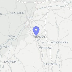 Karte von Fischerstraße 13, 89250 Senden