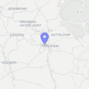 Karte von Kolpingstraße 11, 74564 Crailsheim, Crailsheim