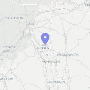 Karte von Hangweg 6, 89250 Senden