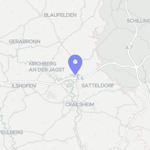 Karte von Helmshöfer Straße 6, 74589 Satteldorf, Gröningen