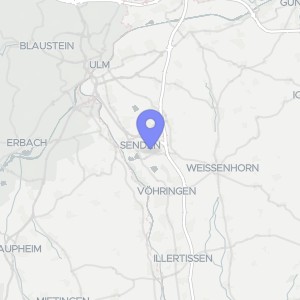 Karte von Lange Straße 46, 89250 Senden, Wullenstetten