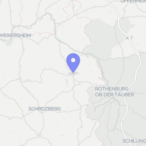 Karte von Schmerbach 48/1, 97993 Creglingen, Schmerbach