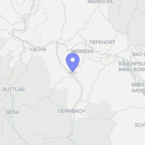 Karte von Friedensstraße 18, 36466 Dermbach OT Stadtlengsfeld