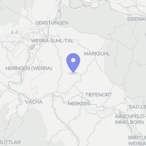 Karte von Zum Steinhauck 12, 36469 Bad Salzungen OT Frauensee
