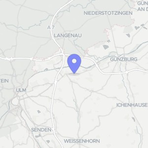 Karte von Eibenweg 2, 89278 Nersingen