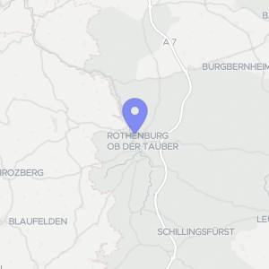 Karte von Am Gerbersberg 3, 91541 Rothenburg