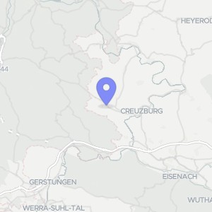 Karte von Querstraße 2a, 99830 Treffurt OT Ifta