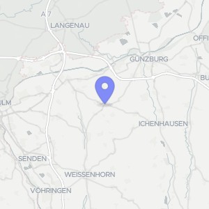 Karte von Weißenhorner Straße  9a, 89346 Bibertal, Großkissendorf