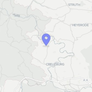 Karte von Aufeld, 99830 Treffurt OT Großburschla