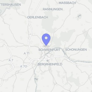 Karte von Drosselstraße 11, 09422 Schweinfurt
