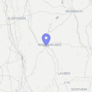 Karte von Silcherweg 7, 87727 Babenhausen