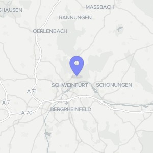 Karte von Theodor-Heuß-Straße 28, 97422 Schweinfurt