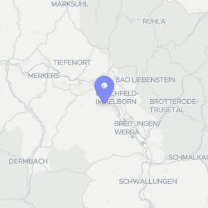 Karte von verkehrstechnisch über Sandgasse erschlossen; lt. Beschluss Heimstättenweg 2, 36456 Immelborn