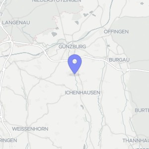 Karte von Frühlingstraße  18 und 20, 89359 Kötz