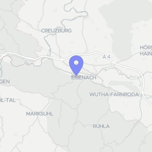 Karte von Kasseler Straße 6, 99817 Eisenach