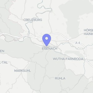 Karte von Oppenheimstraße 15, 99817 Eisenach